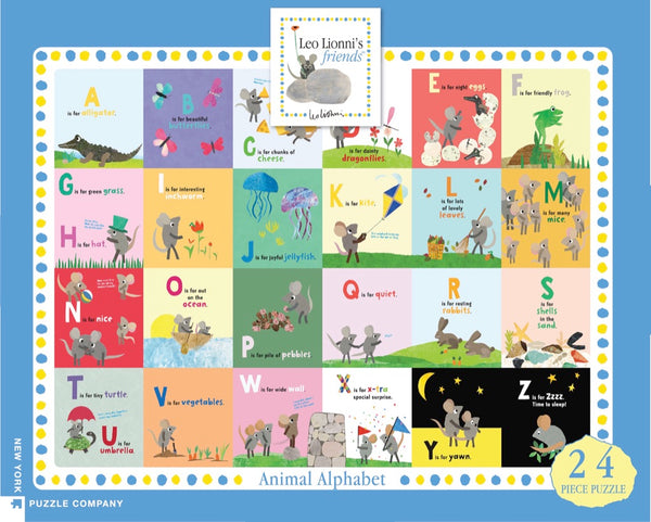 24 Animal Alphabet Leo Lionni's Friends