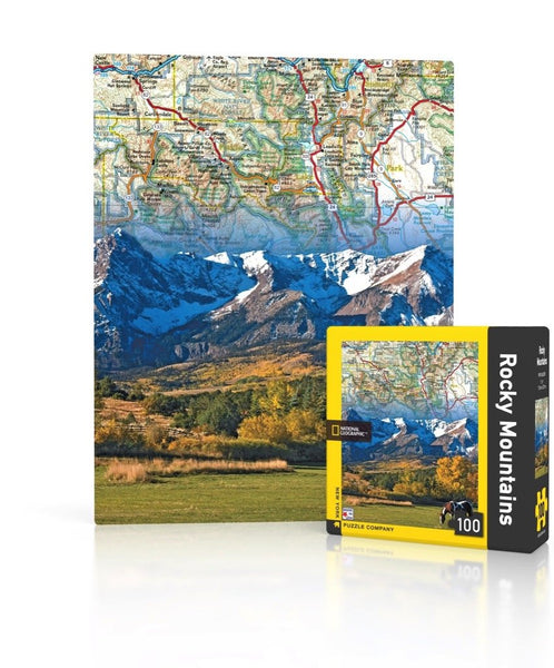 100 Mini Puzzle Rocky Mountains