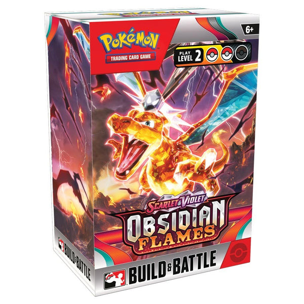 Pokemon Scarlet & Violet Obsidian Flames Build & Battle Pack