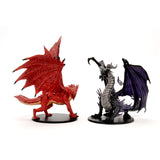 Pathfinder Battles City of Lost Omens Adult Red & Black Dragons