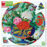 500 Bouquet & Birds Round Puzzle