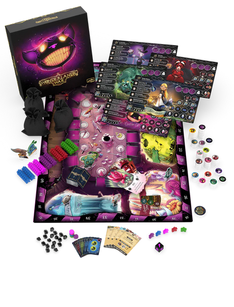wonderland's war card sleeves Wonderland's War