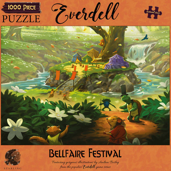 1000 Everdell Puzzles: Bellfaire Festival