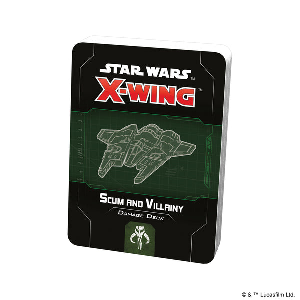 Star Wars X-Wing 2nd Scum and Villainy Damage Deck