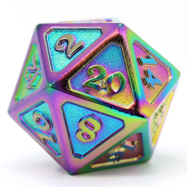 Die Hard Dice Dire d20 - Mythica Scorched Rainbow