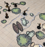 Geek Tank Tabletop Tokens: Camping Set