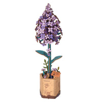 Wooden Bloom Craft: Lilac