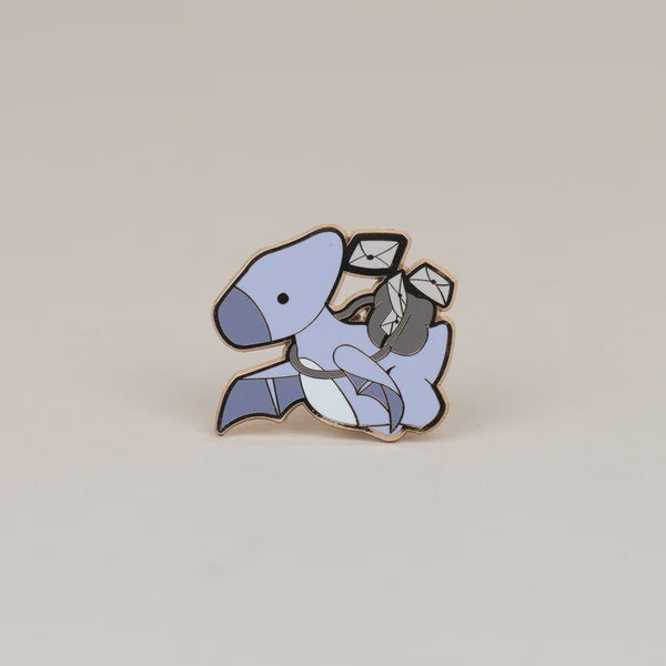 Terri Enamel Pin: Mail