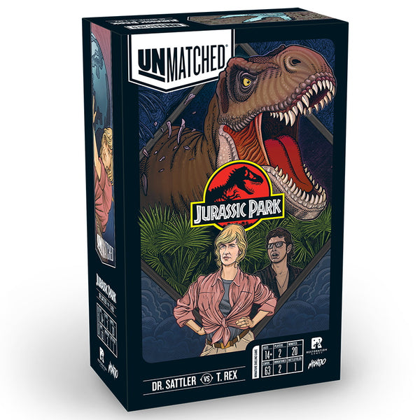 Unmatched: Jurassic Park Dr. Sattler vs T. Rex
