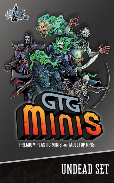Geek Tank 2D Minis: Undead Set