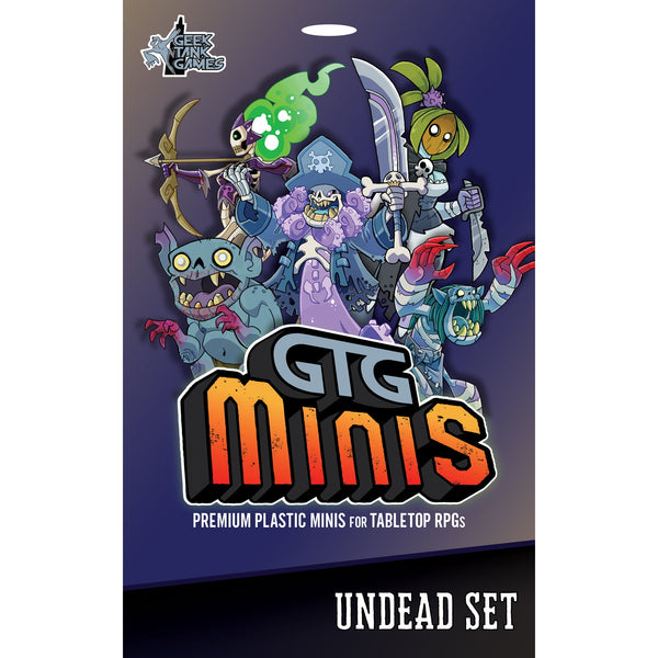 Geek Tank 2D Minis: Undead Set II