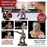 Army Painter Warpaints: Skin Tones Paint Set