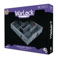 WarLock Tiles: Dungeon Tiles II - Full Height Stone Walls