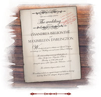 An Unexpected Wedding Invitation (5e)