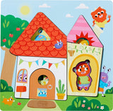 Highlights Monster Mansion Wooden Puzzle