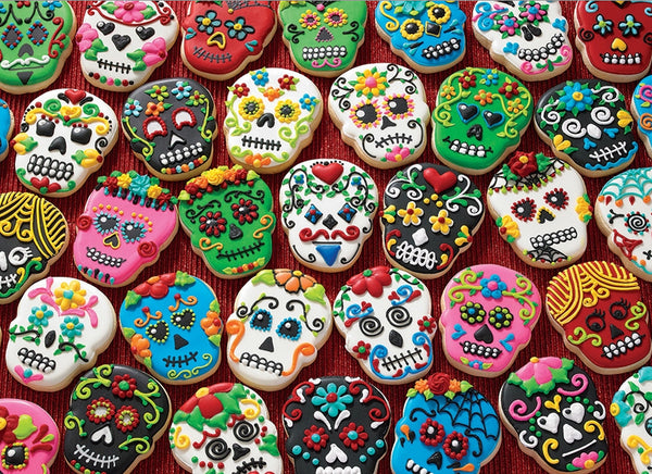 1000 Skull Sugar Cookies