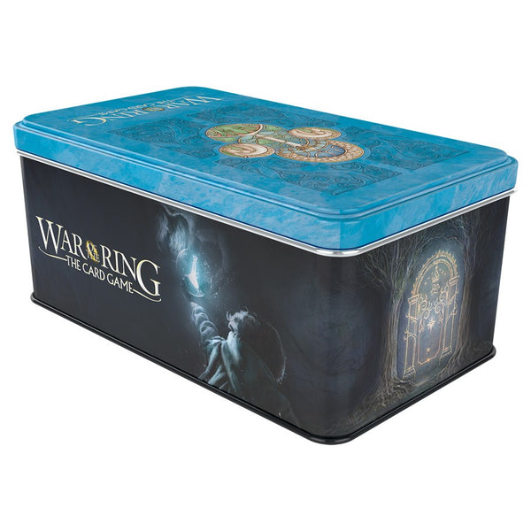 War of the Ring The Card Game: Free Peoples Card Tin and Clear Sleeves