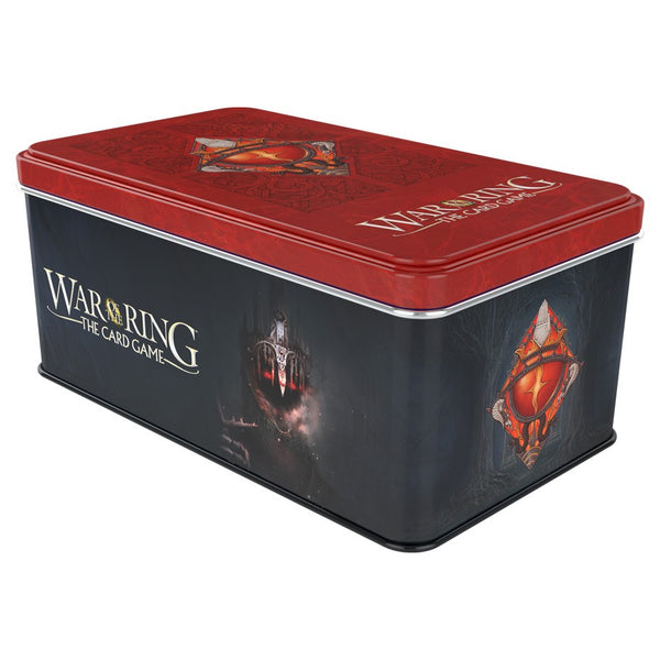 War of the Ring The Card Game: Shadow Card Tin & Clear Sleeves