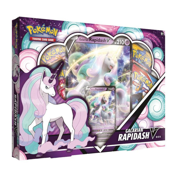 Pokemon Galarian Rapidash V Box