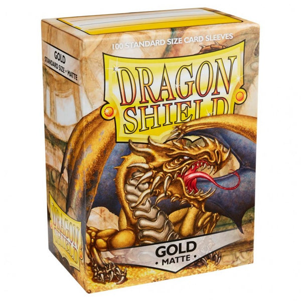 Dragon Shield Matte Gold Sleeves (100)