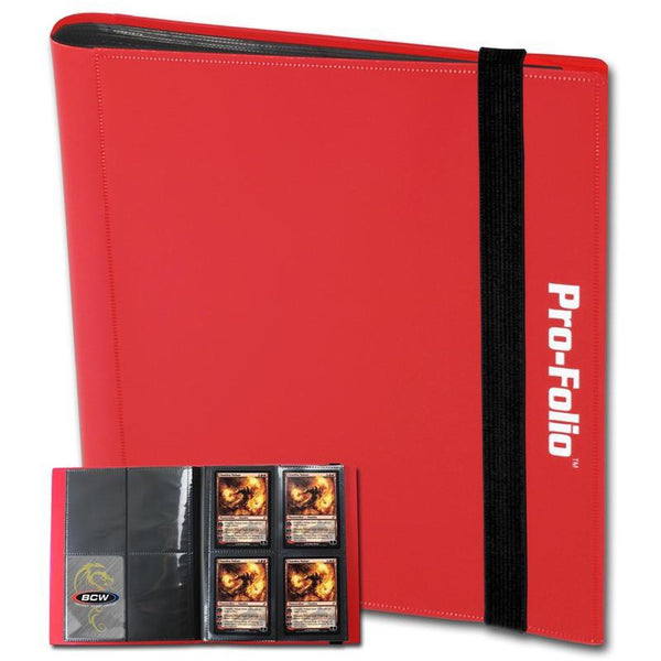 4-Pocket Binder Red