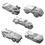 Car Wars 6th Edition Miniatures Set 4