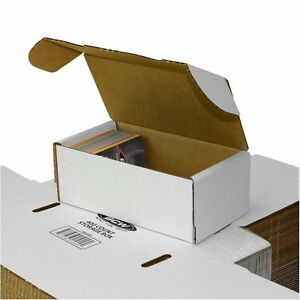 Cardboard Card Storage Box: 400-Count