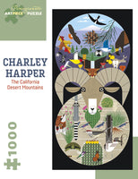 1000 Charley Harper The California Desert Mountains