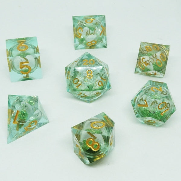 7-Set Cube Liquid Core Molten Dragonscale