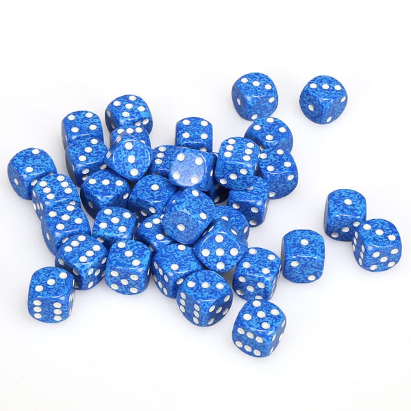 Speckled 12mm d6 Water Dice Block (36 dice)