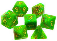 Vortex Polyhedral Slime/yellow 7-Die Set