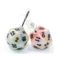 Stud Earrings Festive Circus Mini d20