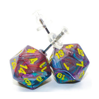 Stud Earrings Festive Mosaic Mini d20