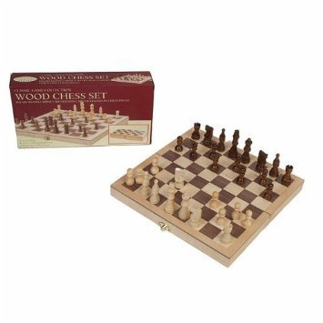 Chess 12" Wood Folding