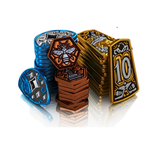 Merchants of the Dark Road: Lumi Metal Coins