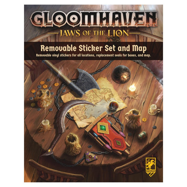 Gloomhaven Jaws of the Lion Removable Stickers