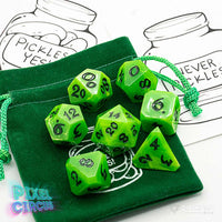 Die Hard Dice Set - Avalore Pickle Dice Bundle From Pixel Circus