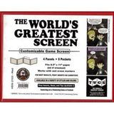 World's Greatest DM Screen Horizontal - Red