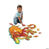 55 Shiny Dragon Floor Puzzle