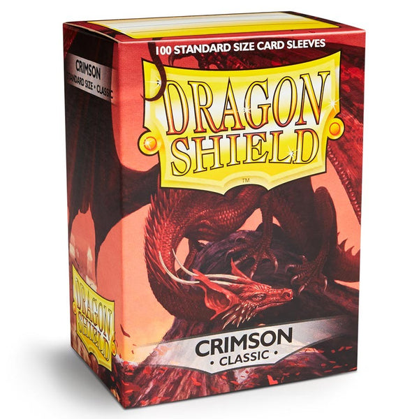 Dragon Shield Classic Crimson Sleeves (100)
