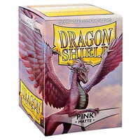 Dragon Shield Matte Pink Sleeves (100)
