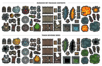 Geek Tank Tabletop Tokens: Dungeon Set