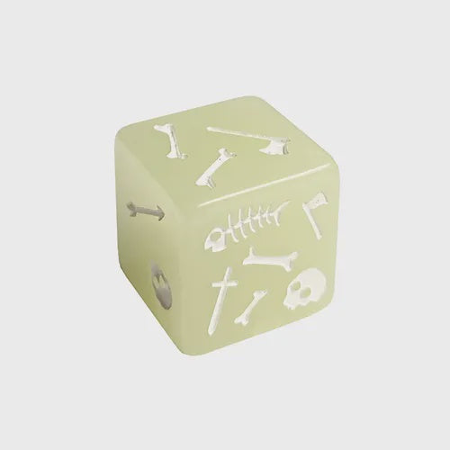 Black Oak Dice:  Gelatinous d6 (Glow)
