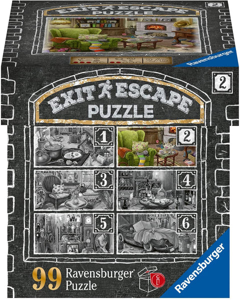 99 Puzzle Moment Escape 2: The Living Room