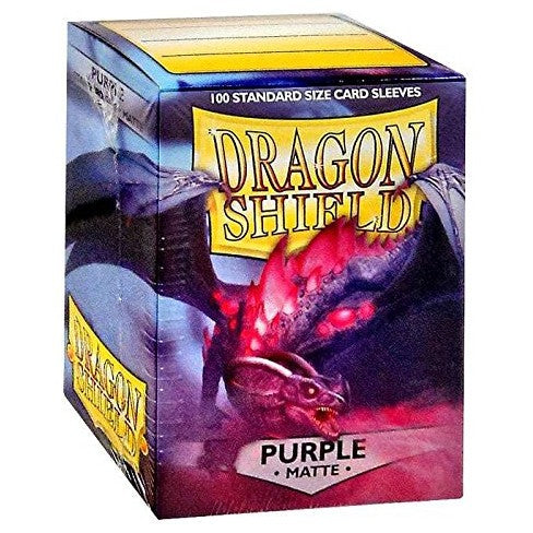 Dragon Shield Matte Purple Sleeves (100)