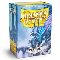 Dragon Shield Matte Petrol Sleeves (100)