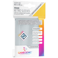 Gamegenic Prime Board Game Sleeves Retro FFG Clear (50)