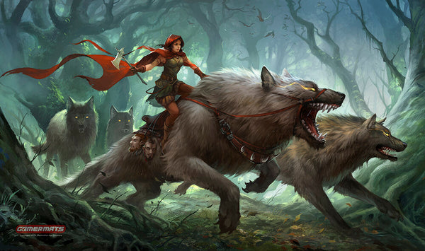I'm Board Playmat: Red Riding Hood