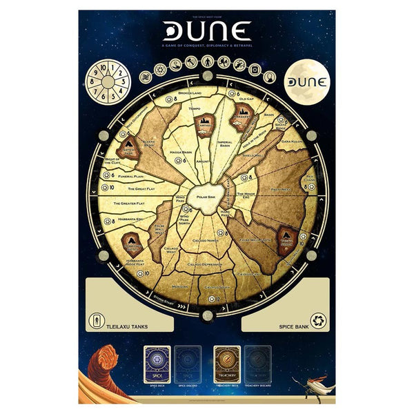 Dune: The Board Game Vinyl Game Mat