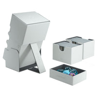 Gamegenic Stronghold 200+ Convertible Deck Box: White